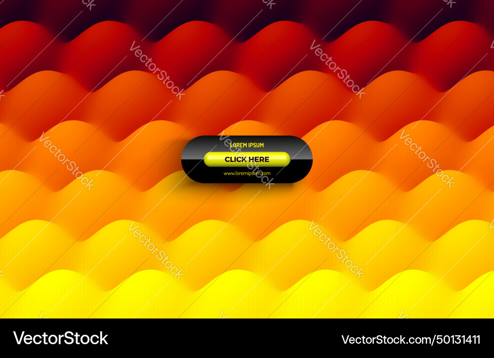 Click here button abstract wavy background Click here button abstract wavy background vector image