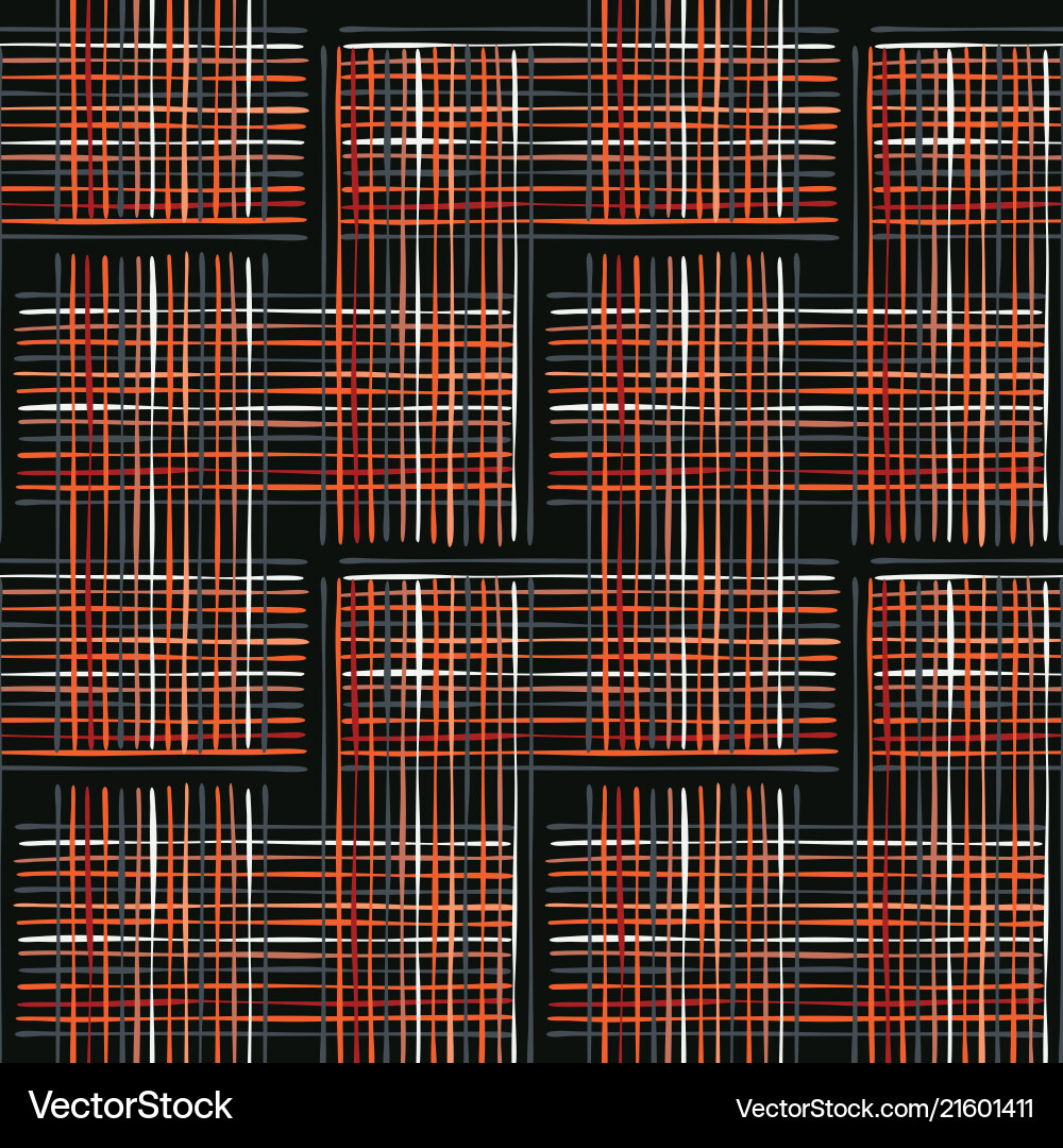 Criss Cross Weave Pattern vector image