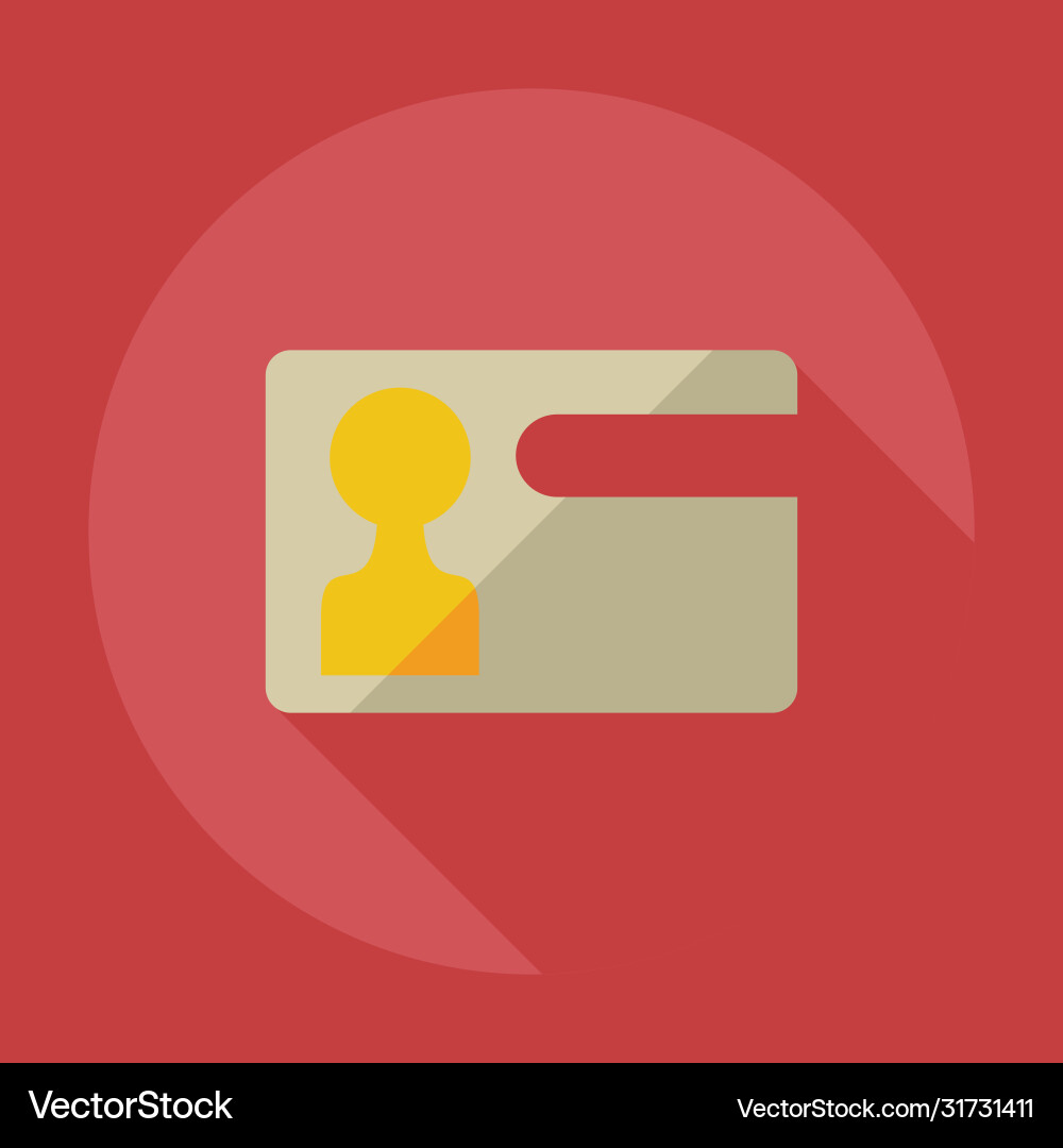 Flat modern design with shadow icons certificate Vector Image