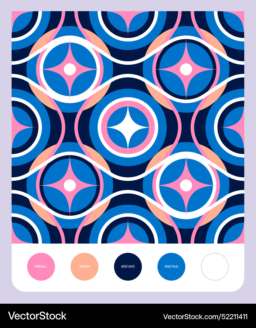 Seamless abstract background pattern Vector Image