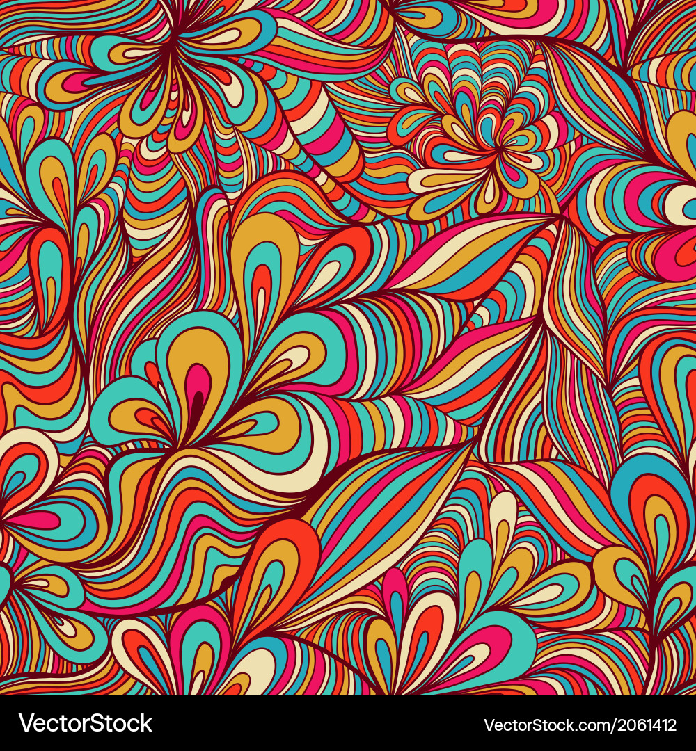 Abstract Flowing Pattern vector image