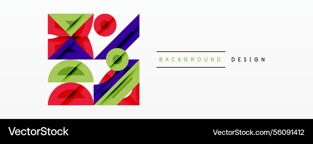 Abstract geometric background with shapes Abstract geometric background with shapes vector image