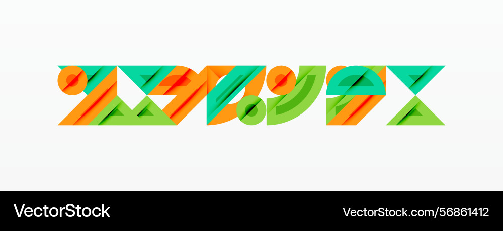 Abstract graphic design features overlapping text Abstract graphic design features overlapping text vector image