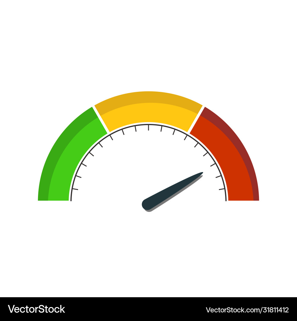 Measuring device template Measuring device template vector image