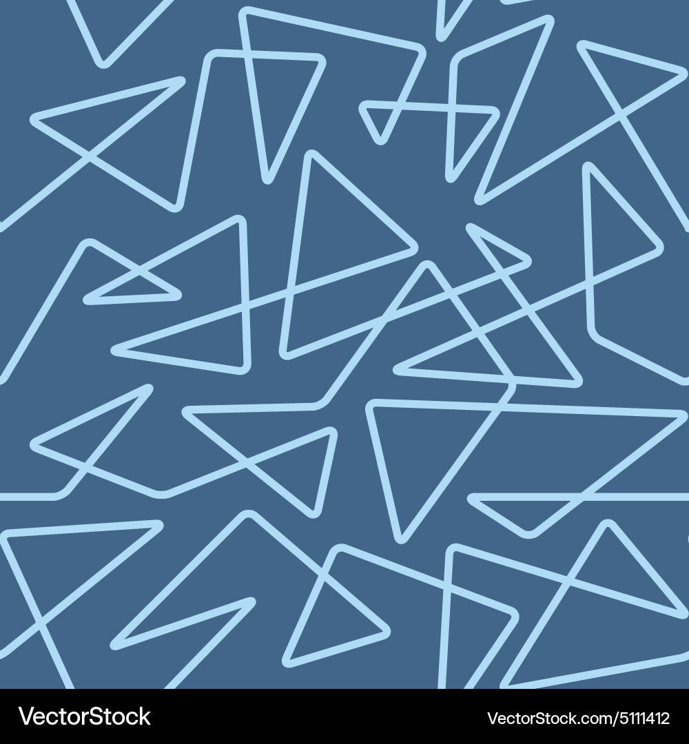 Thin line seamless pattern vector image