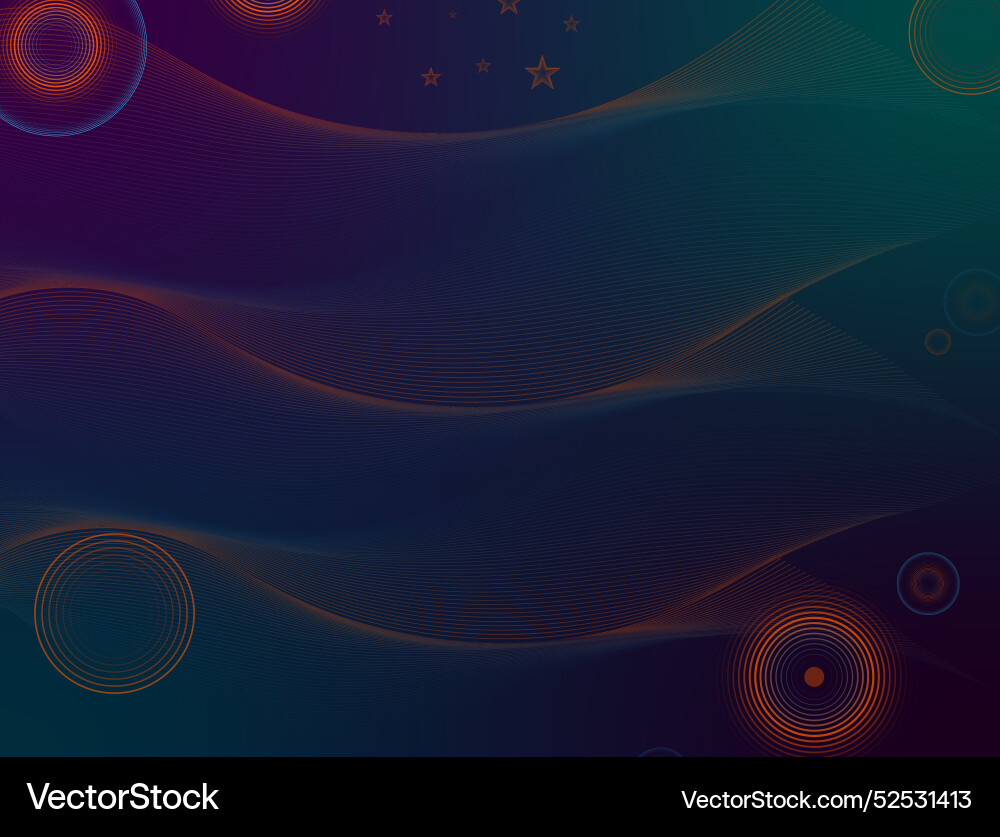 Abstract background designs with multiple colors vector image