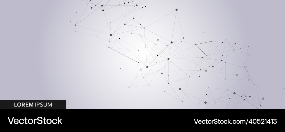 Abstract connection structure and science Abstract connection structure and science vector image