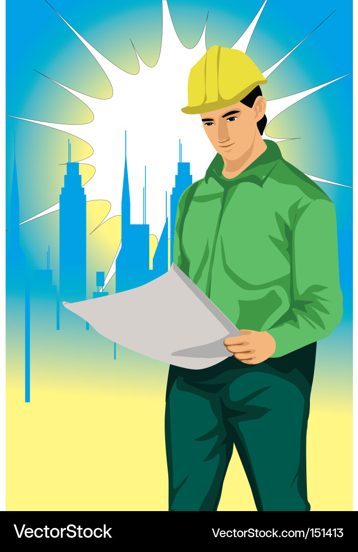 Engineer Vector Image