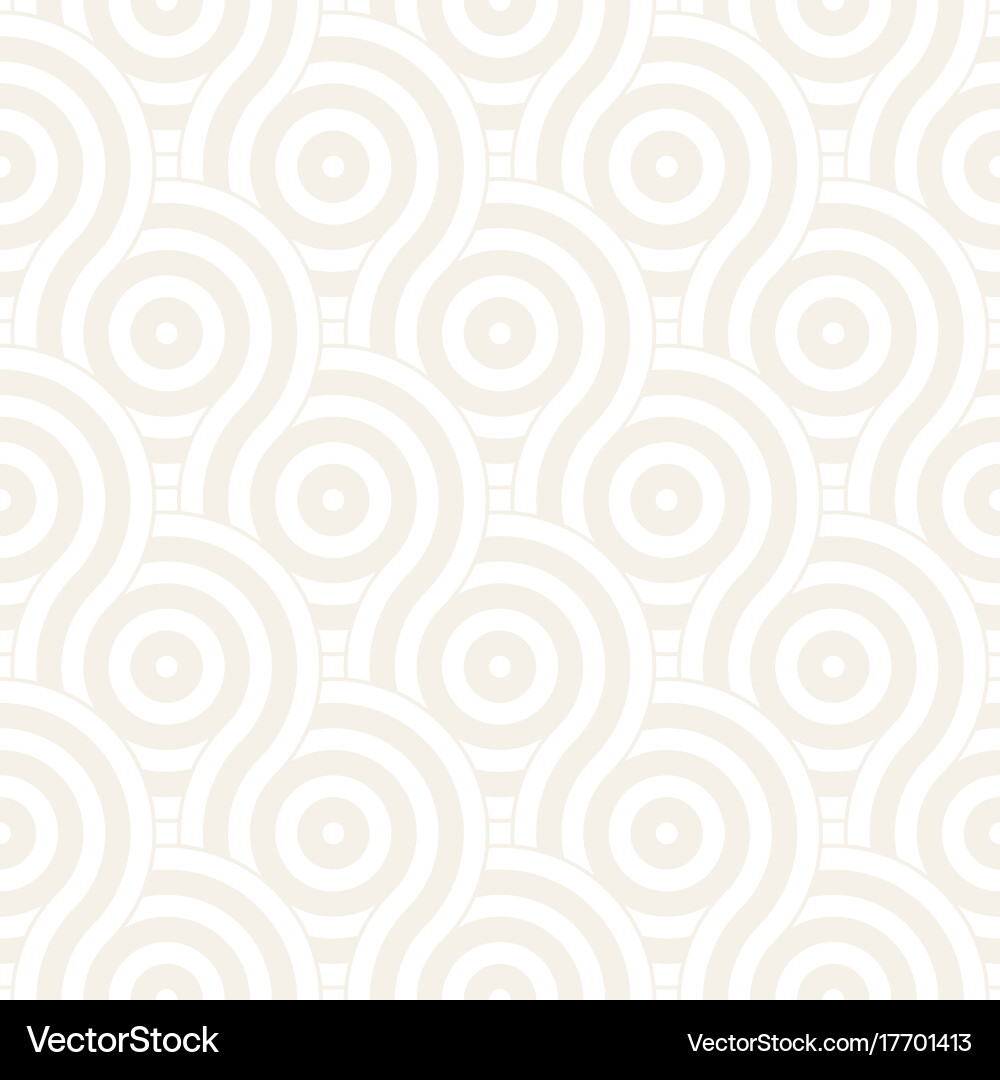 Geometric Circle Pattern vector image
