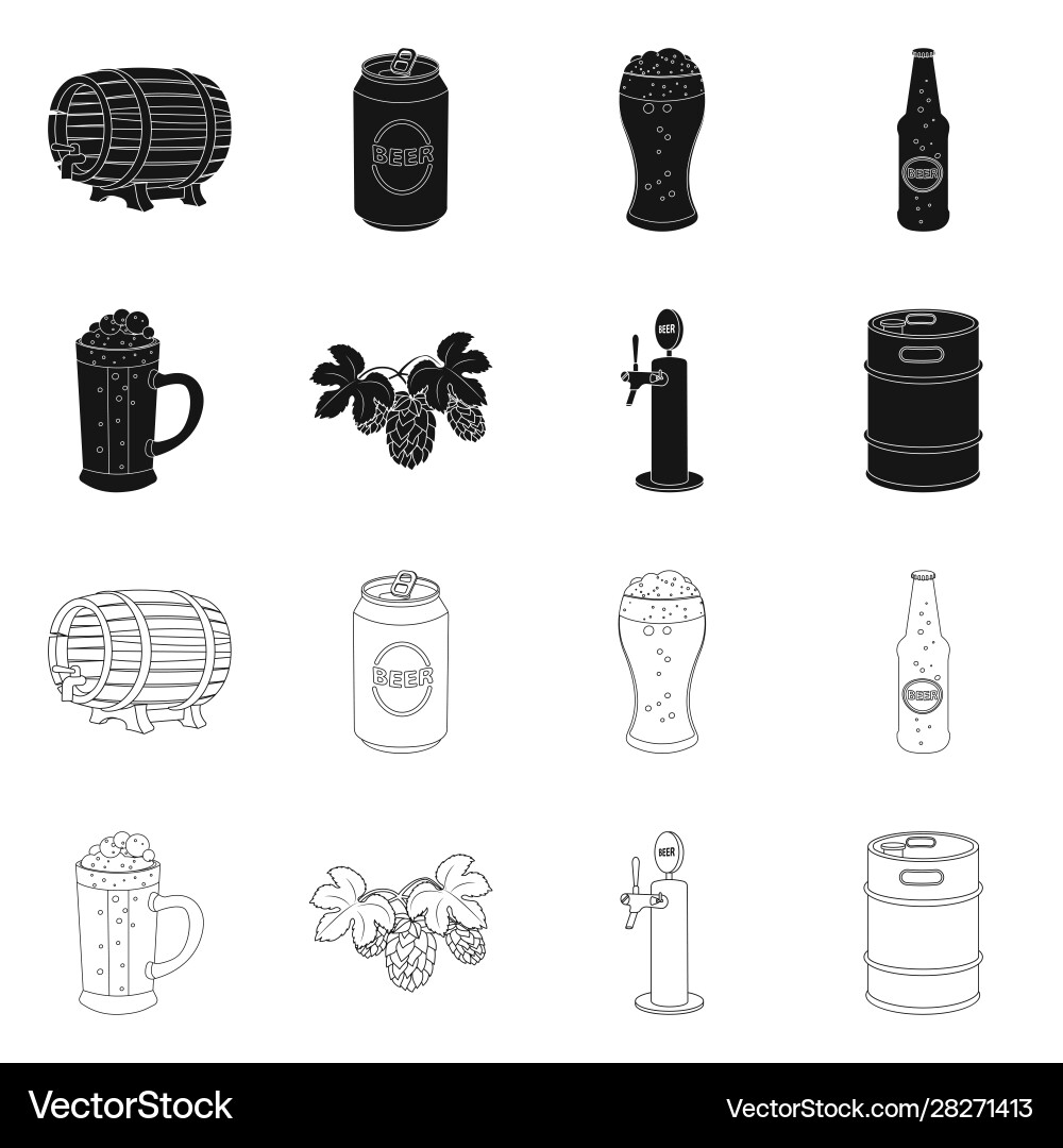 Isolated object pub and bar icon collection Isolated object pub and bar icon collection vector image