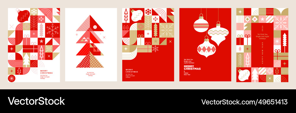 Merry christmas and happy new year Merry christmas and happy new year vector image
