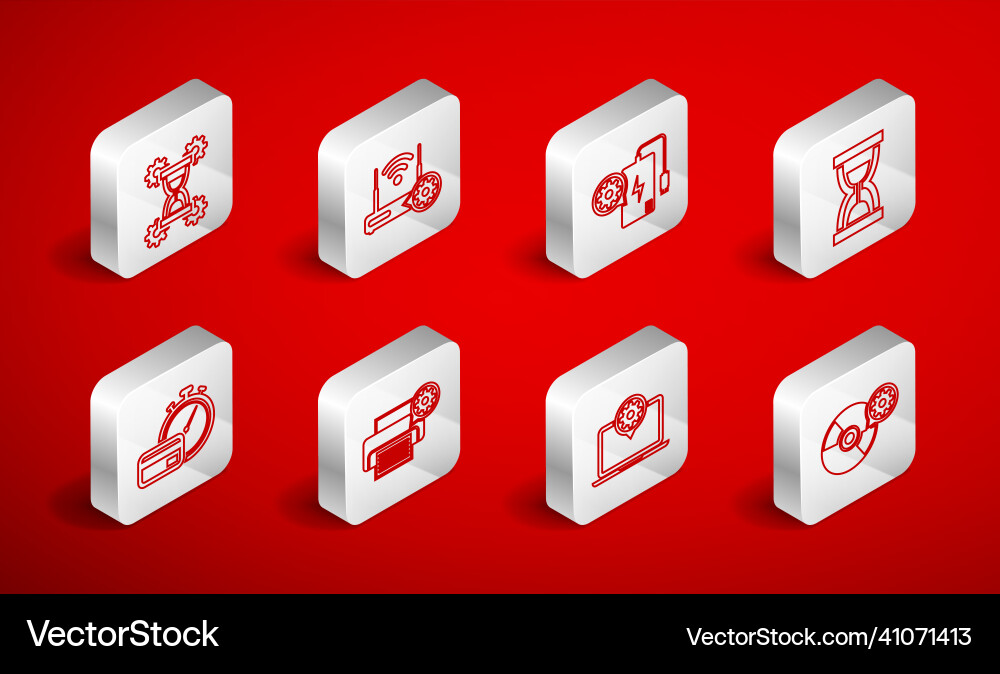 Set line cd or dvd disk setting router and wi-fi Set line cd or dvd disk setting router and wi-fi Vector Image