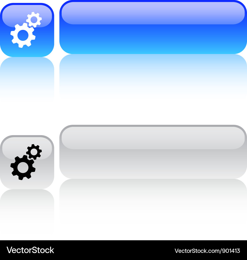Tools square button Vector Image