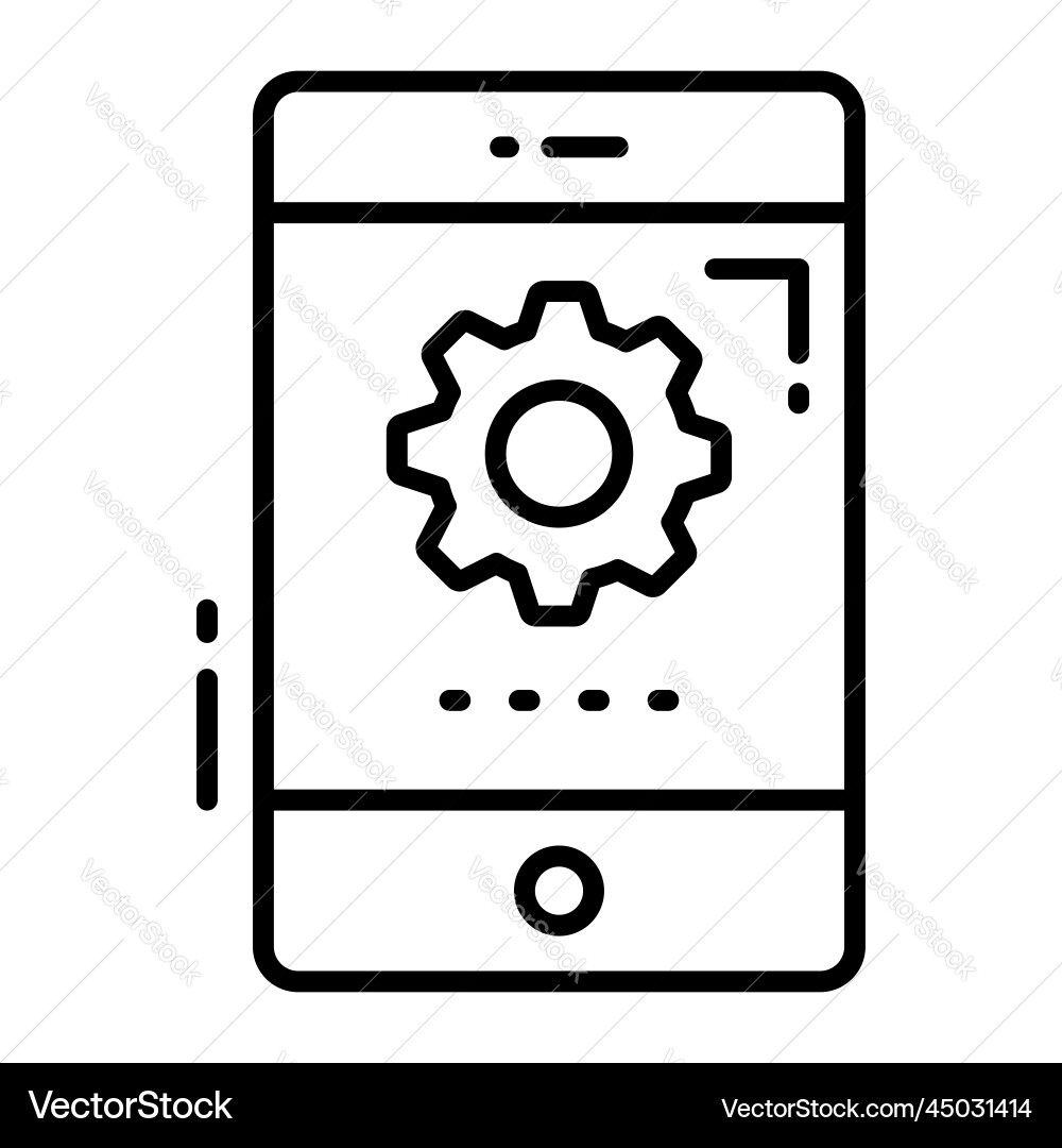 Development icon for graphic and web design Vector Image