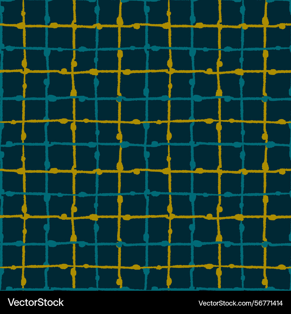 Seamless pattern with a simple abstract drawing Vector Image