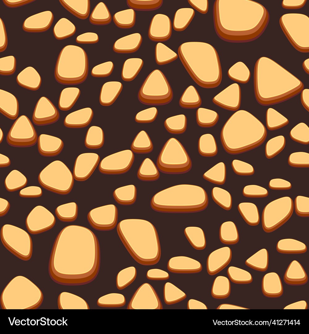 Seamless stone texture for game development Seamless stone texture for game development vector image