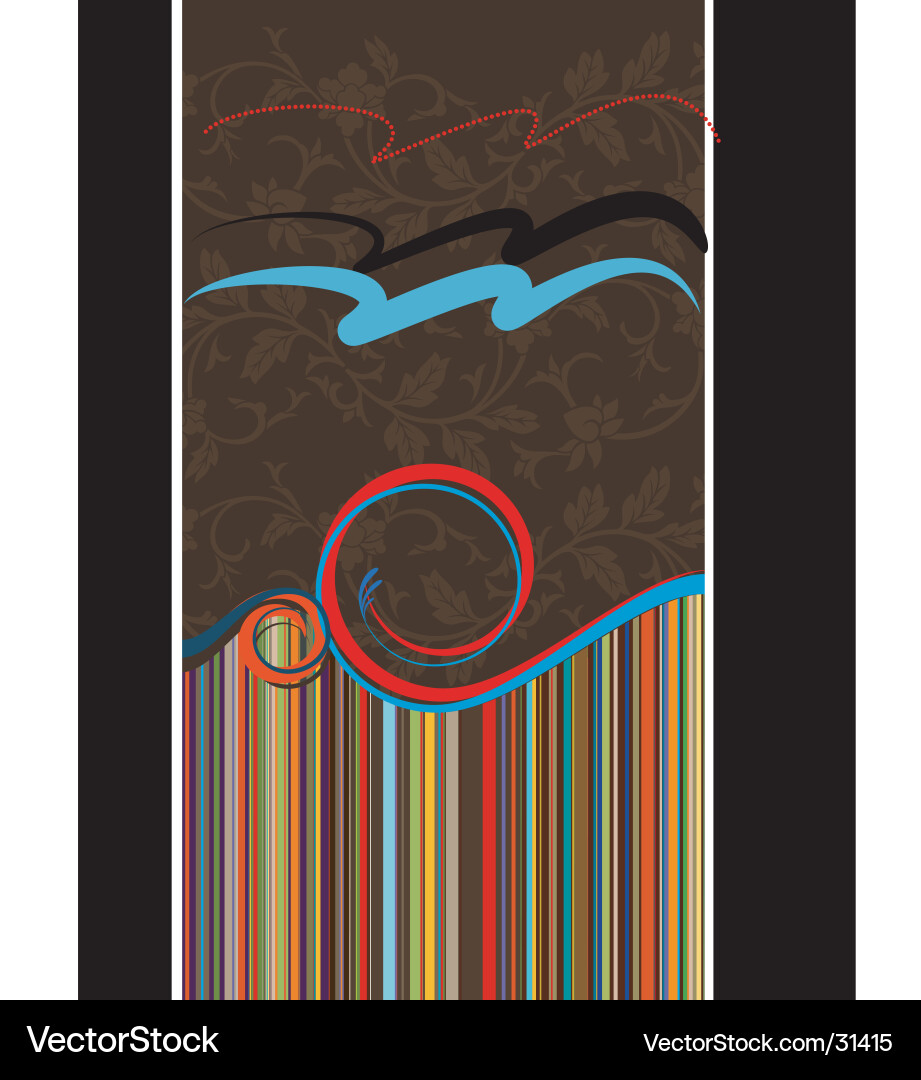 Abstract Stripes Pattern vector image