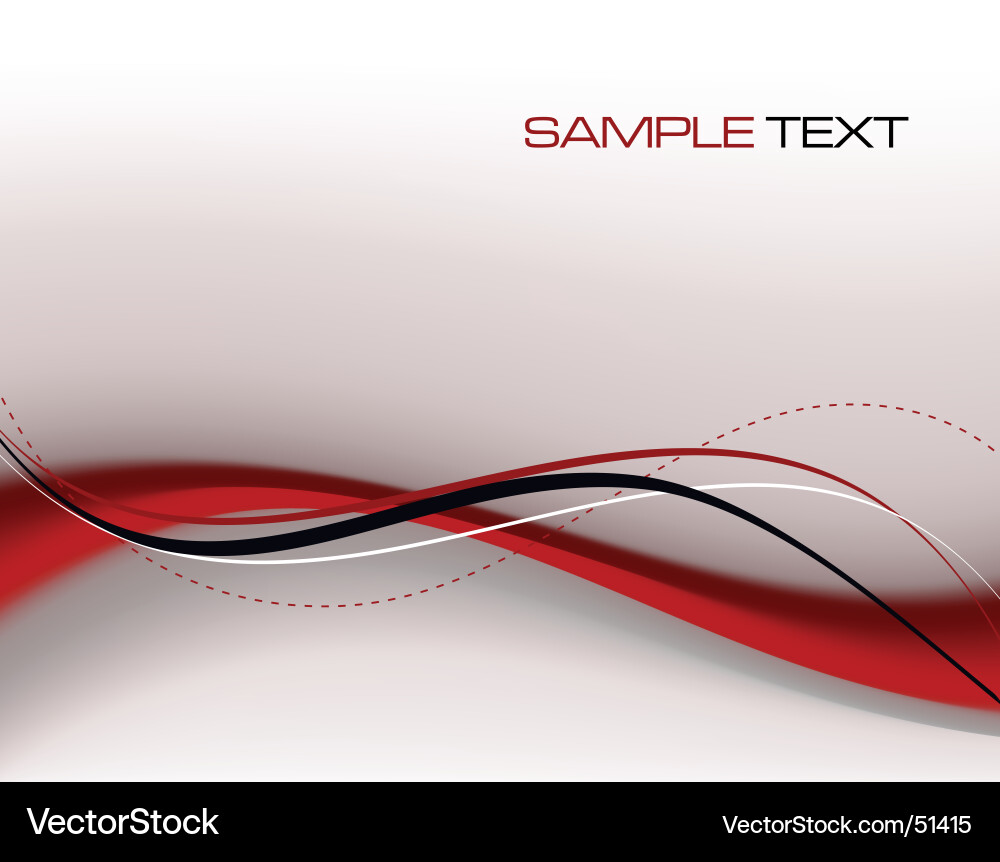 Dynamic Abstract Swirls vector image