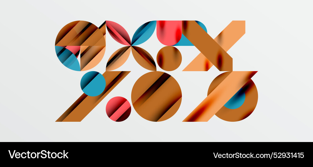 Geometric neo patterns abstract background Geometric neo patterns abstract background vector image