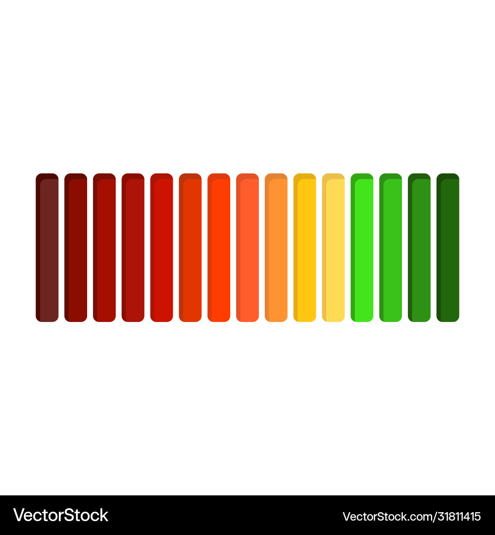 Measuring device template Measuring device template vector image