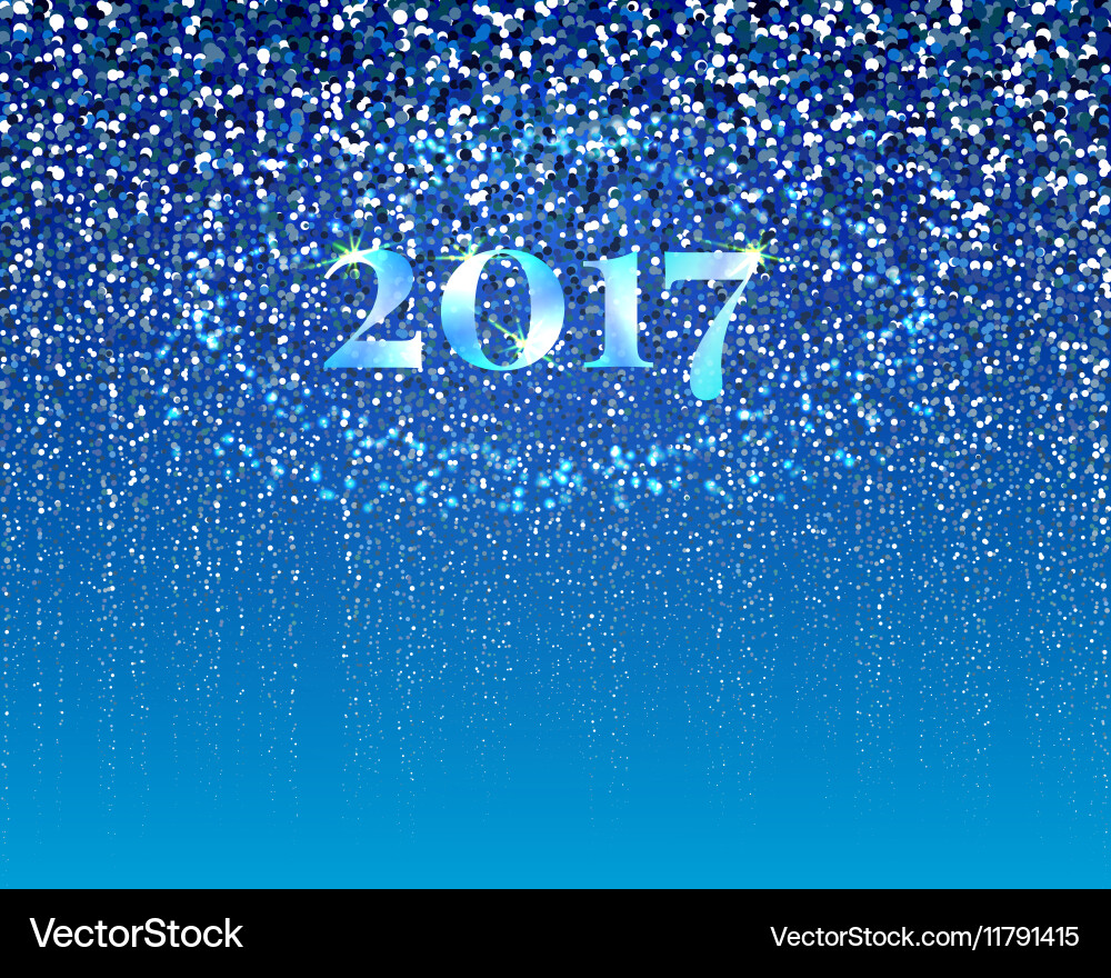 New year particle design Vector Image