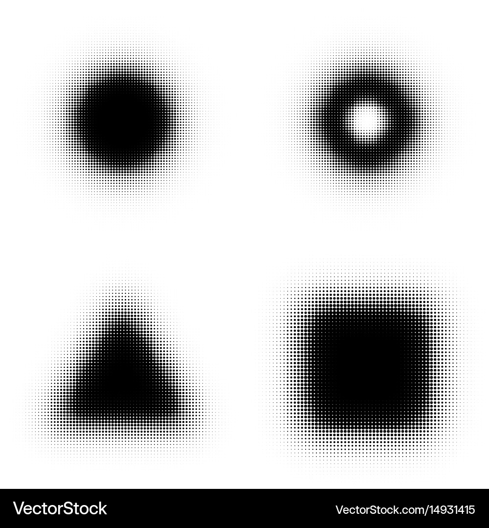 Shapes collection for web design or print vector image