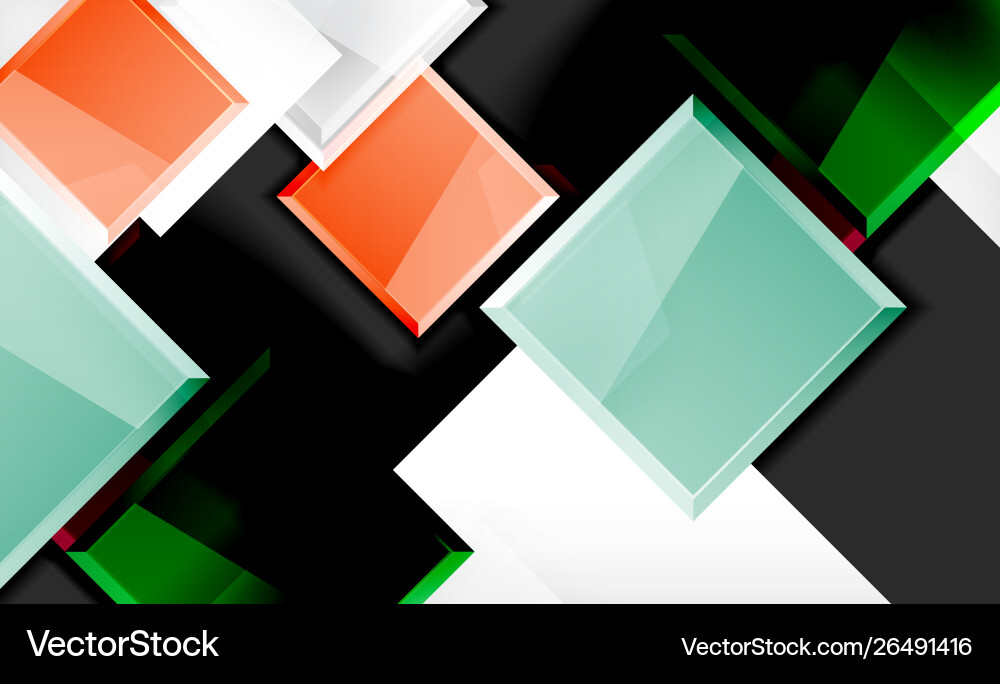 Colorful square and rectangle blocks background Colorful square and rectangle blocks background vector image