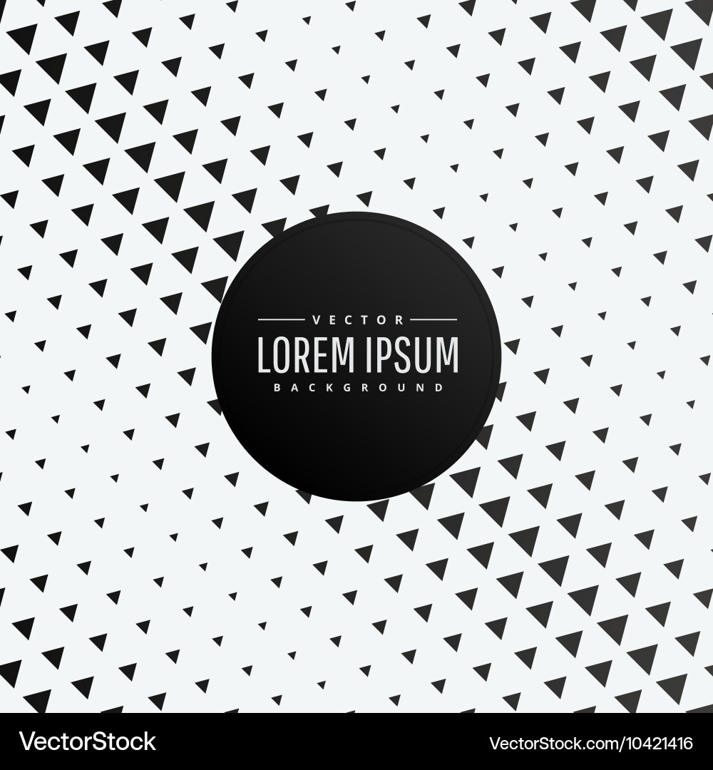 Dynamic Triangle Pattern Background vector image