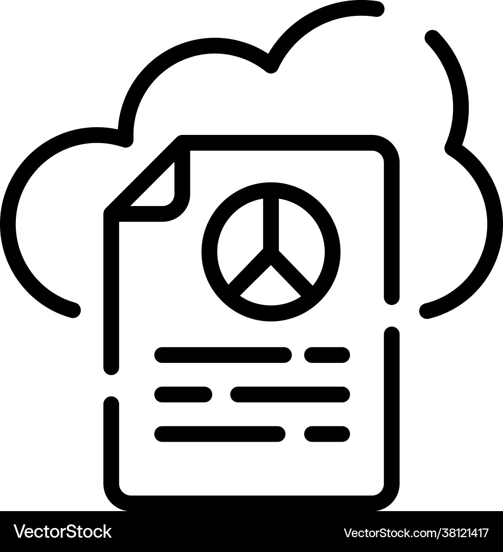 Cloud data analytics style Cloud data analytics style vector image