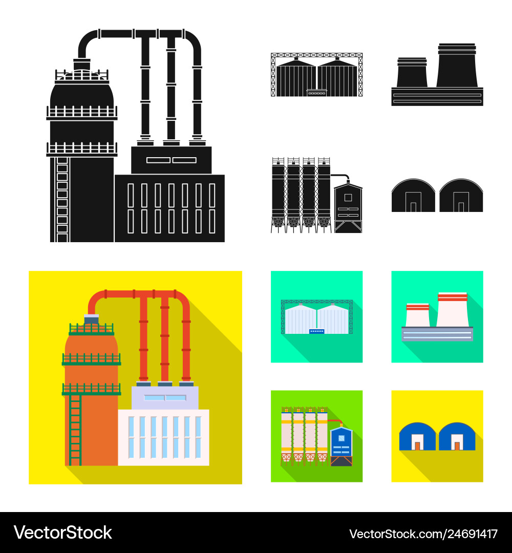 Isolated object of production and structure sign Isolated object of production and structure sign vector image