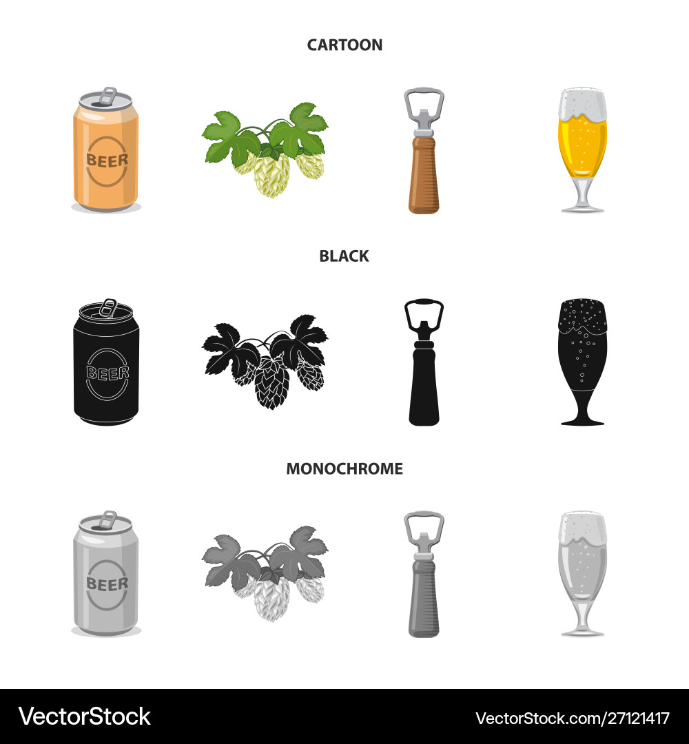 Isolated object pub and bar icon collection Vector Image