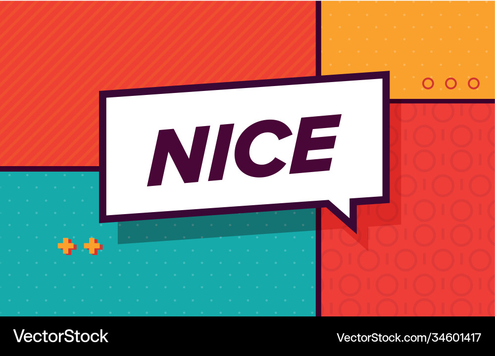 Nice in design banner template for web Nice in design banner template for web vector image