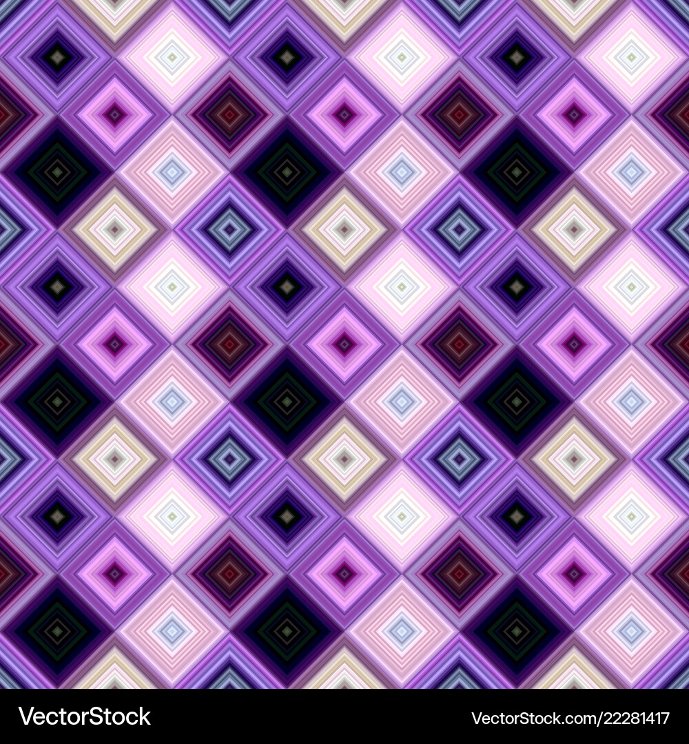 Purple abstract repeating diagonal square pattern Purple abstract repeating diagonal square pattern vector image