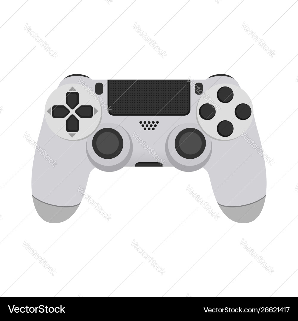 Realistic mock-up modern game controllers gamepad Realistic mock-up modern game controllers gamepad vector image