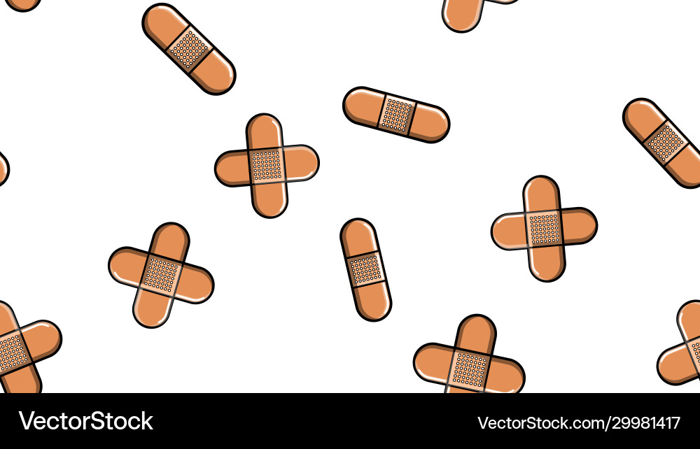Seamless pattern texture endless repetitive vector image