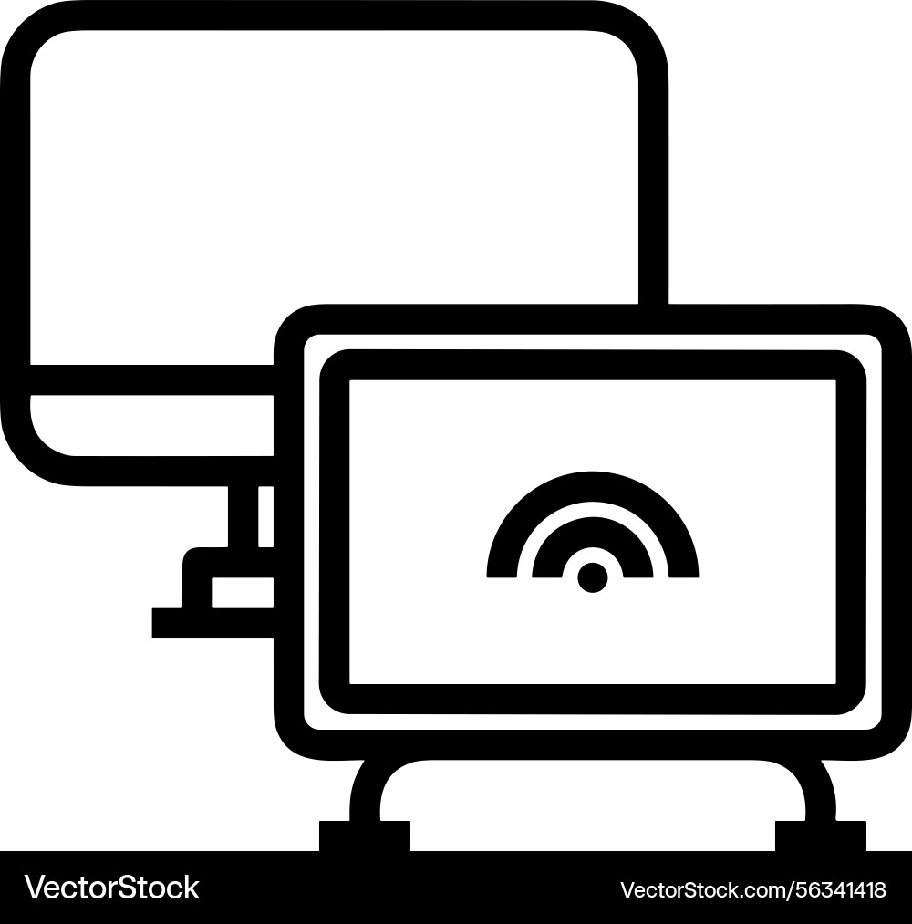 Computer icon symbol image vector image