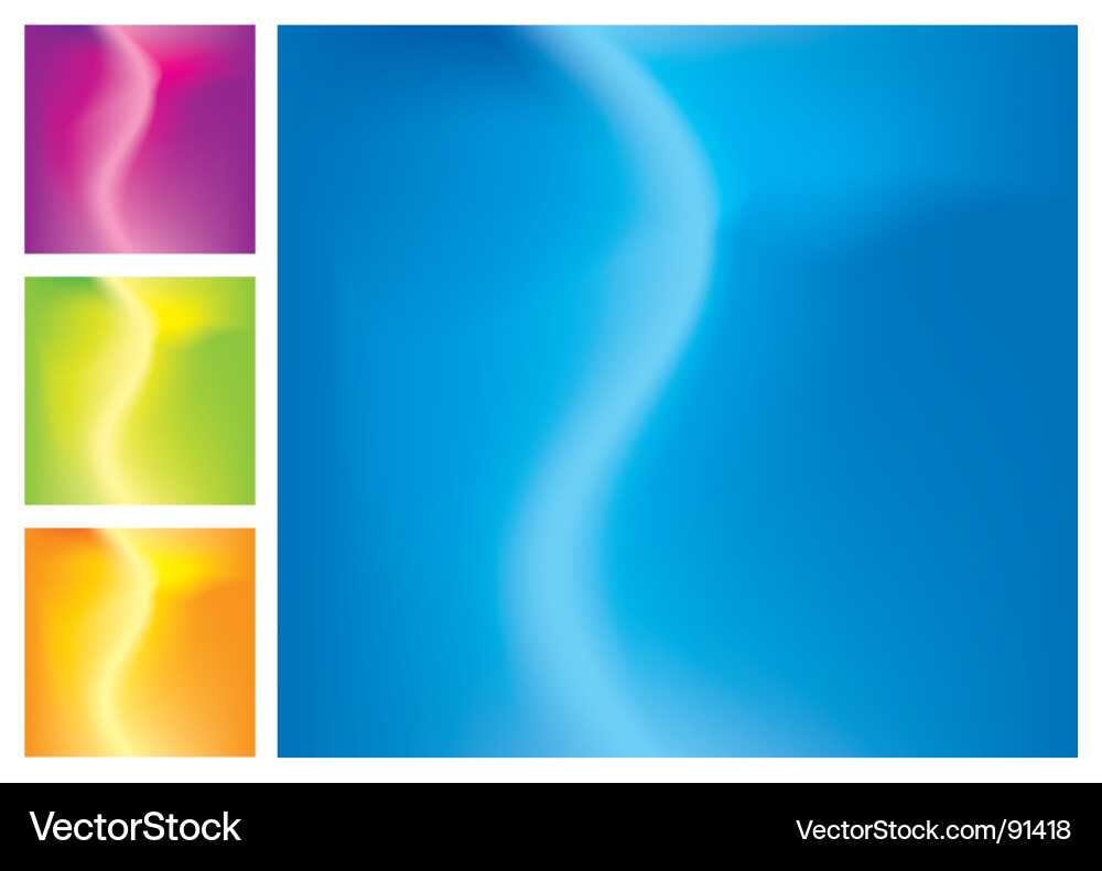 Seamless Color Gradient Background Vector Image