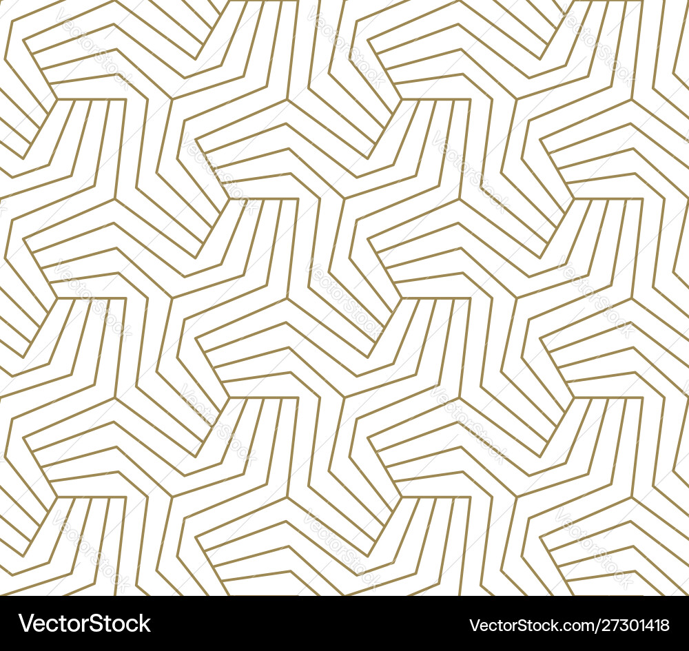Seamless pattern with abstract geometric line Seamless pattern with abstract geometric line vector image