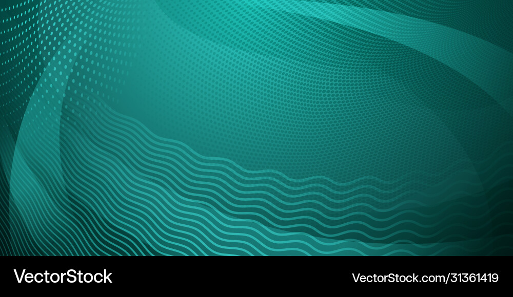 Abstract background halftone dots and curved Abstract background halftone dots and curved vector image