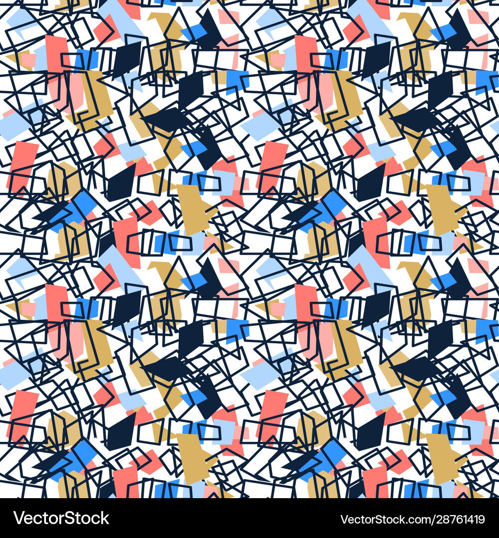 Abstract Chaos Pattern vector image