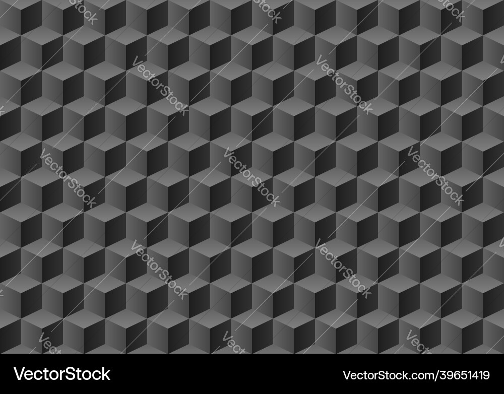Abstract cube pattern background 3d shapes Abstract cube pattern background 3d shapes vector image