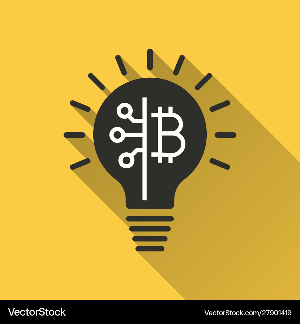 Blockchain icon for graphic and web design vector image