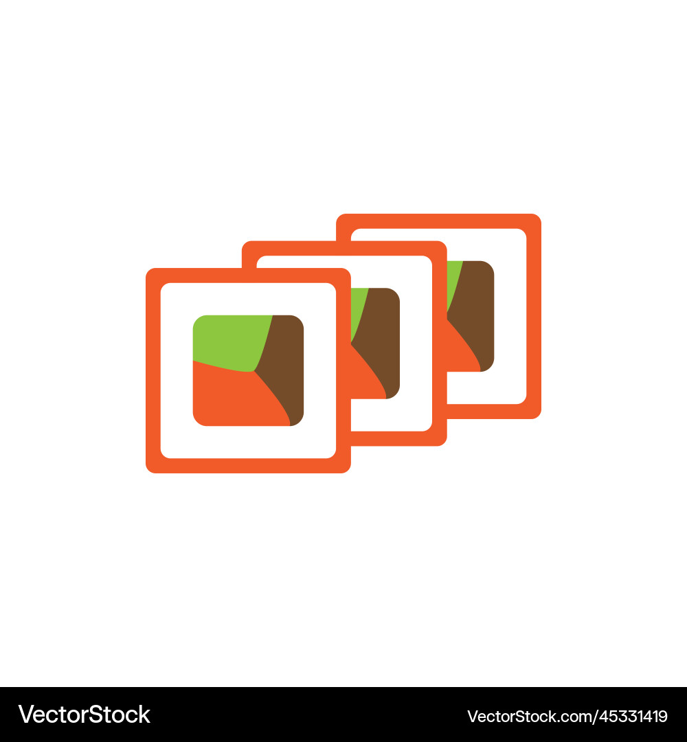 Japan food icon logo Japan food icon logo vektorbild