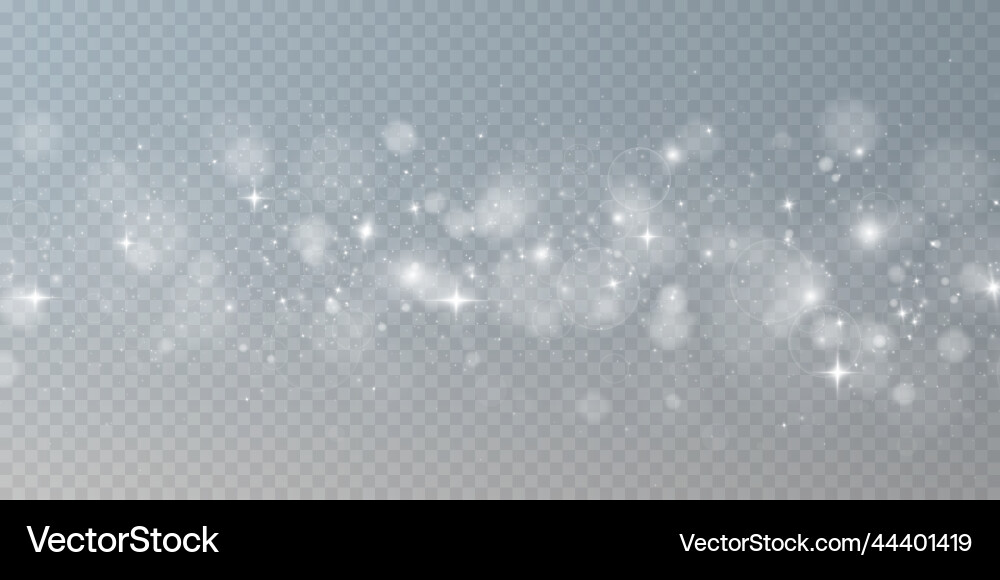Shining bokeh isolated on transparent background Shining bokeh isolated on transparent background vector image