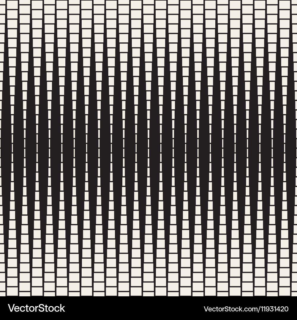 Halftone Rectangle Pattern vector image
