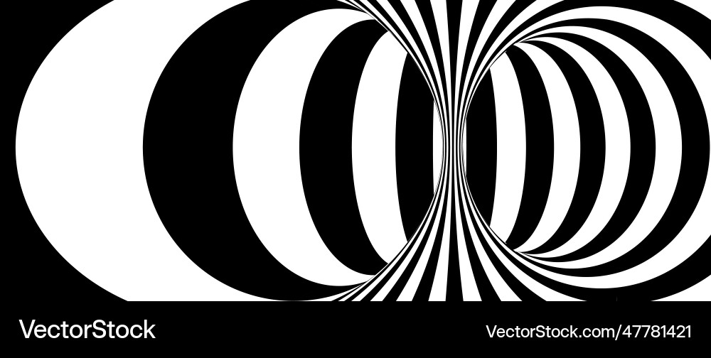 Abstract hypnotic distorted lines background Abstract hypnotic distorted lines background vector image