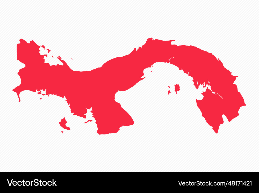 Abstract panama simple map background Abstract panama simple map background vector image