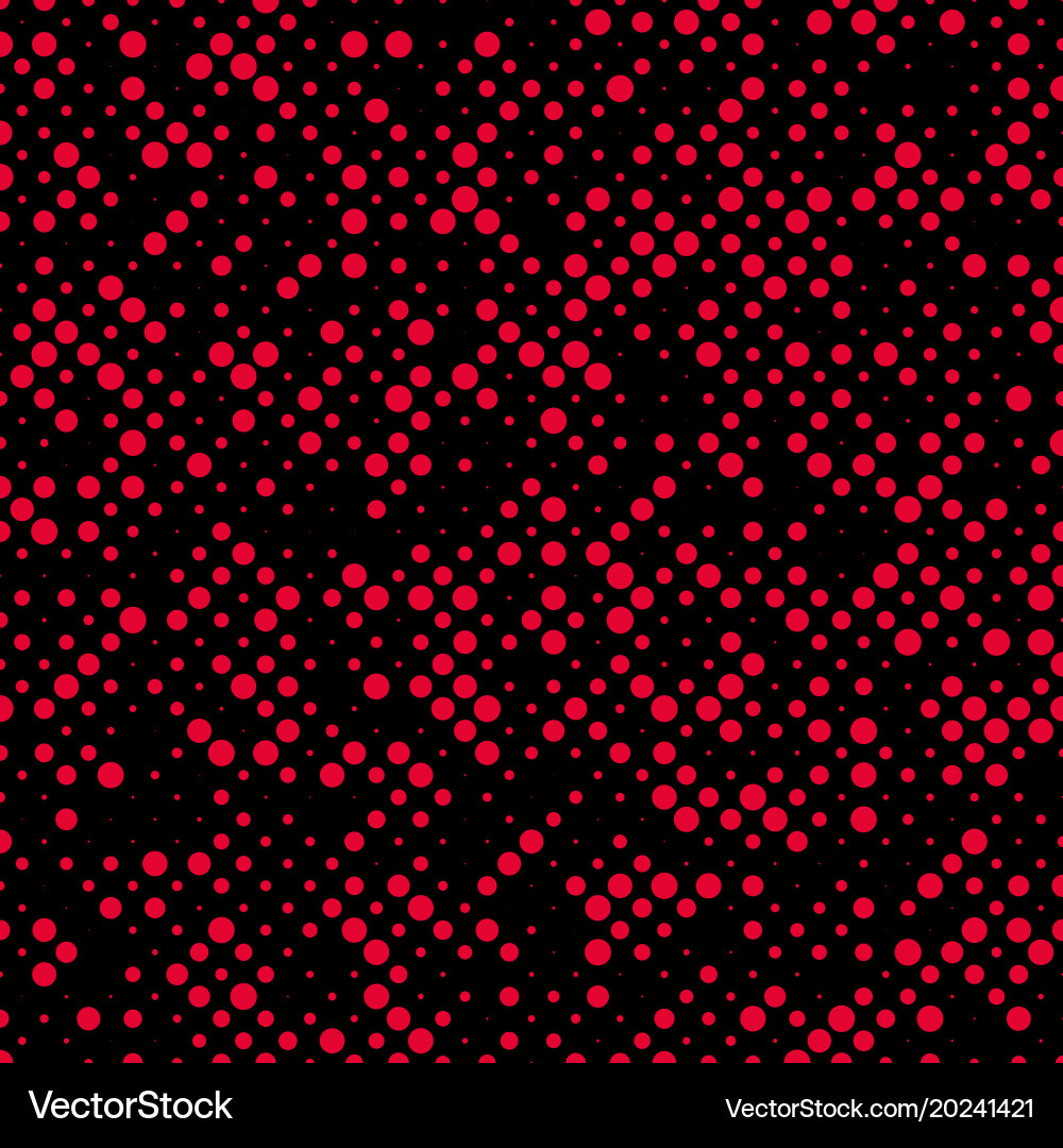 Abstract random halftone dot pattern background vector image