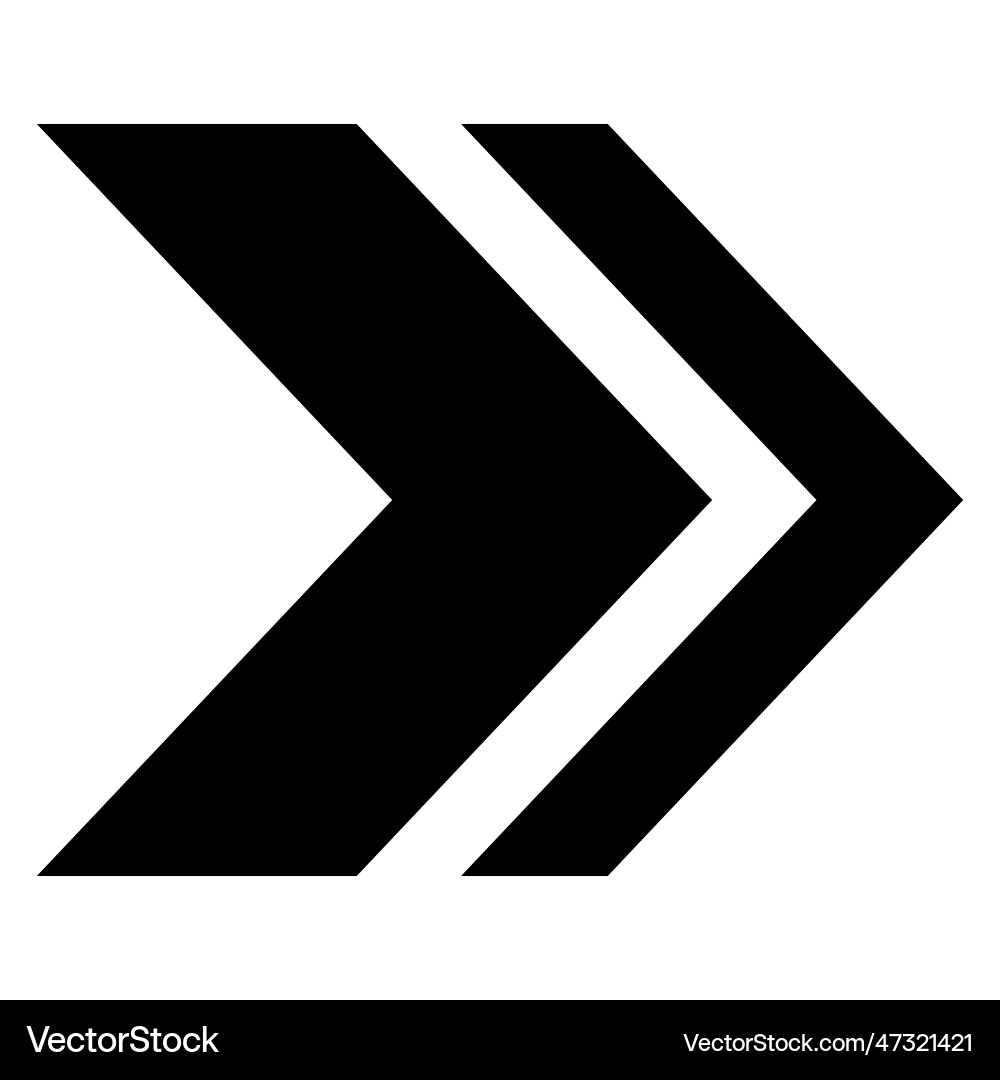 Arrow icon modern simple or cursor Arrow icon modern simple or cursor vector image