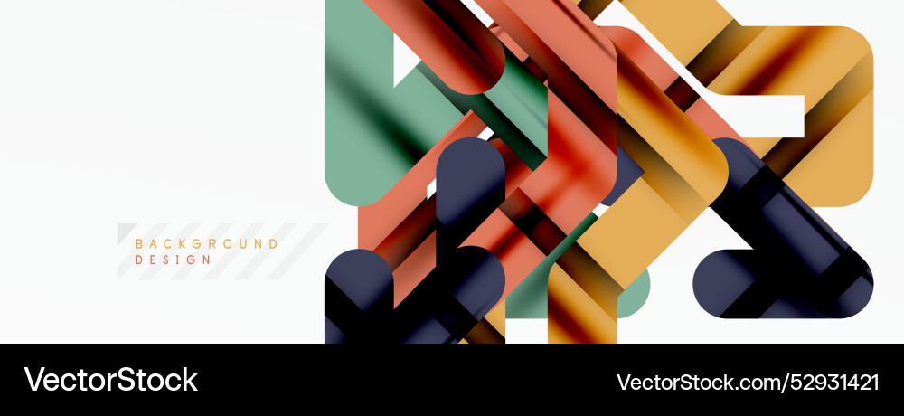 Dynamic colorful lines minimal abstract background Dynamic colorful lines minimal abstract background Vector Image